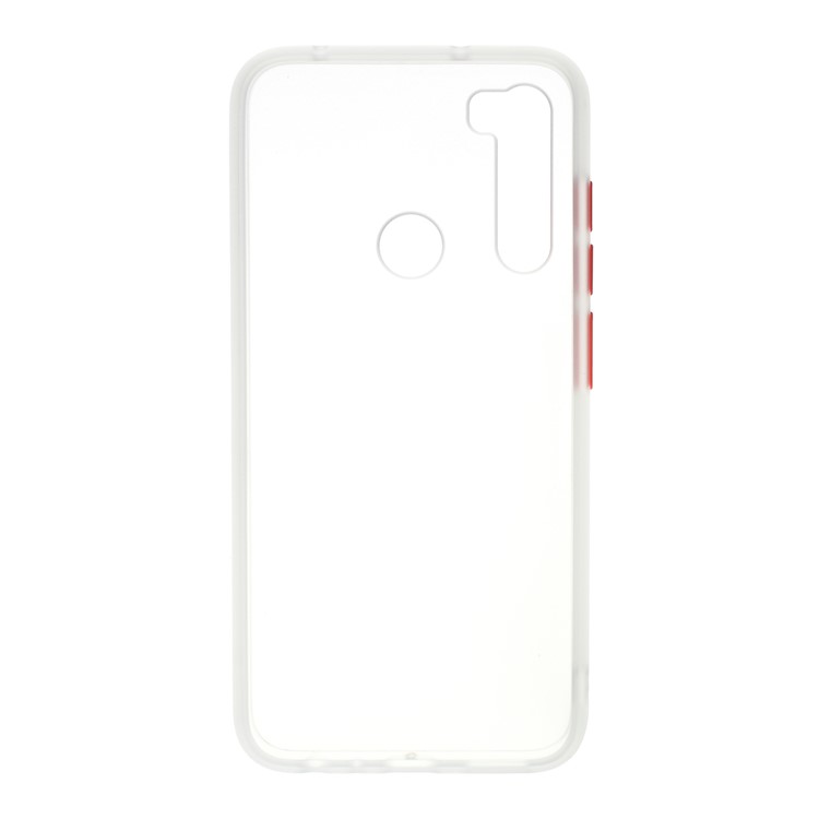 Matte Style Drop-resistant PC + TPU Case Shell for Xiaomi Redmi Note 8 - White-3