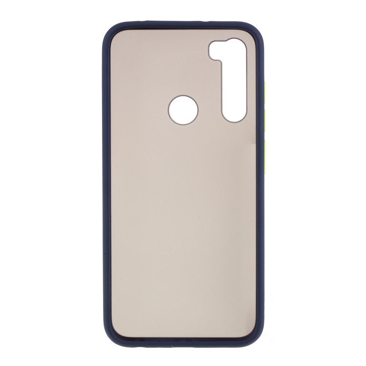 Matte Style Drop-resistant PC + TPU Case Shell for Xiaomi Redmi Note 8 - Blue-3