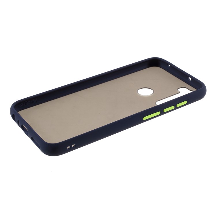 Matte Style Drop-resistant PC + TPU Case Shell for Xiaomi Redmi Note 8 - Blue-5
