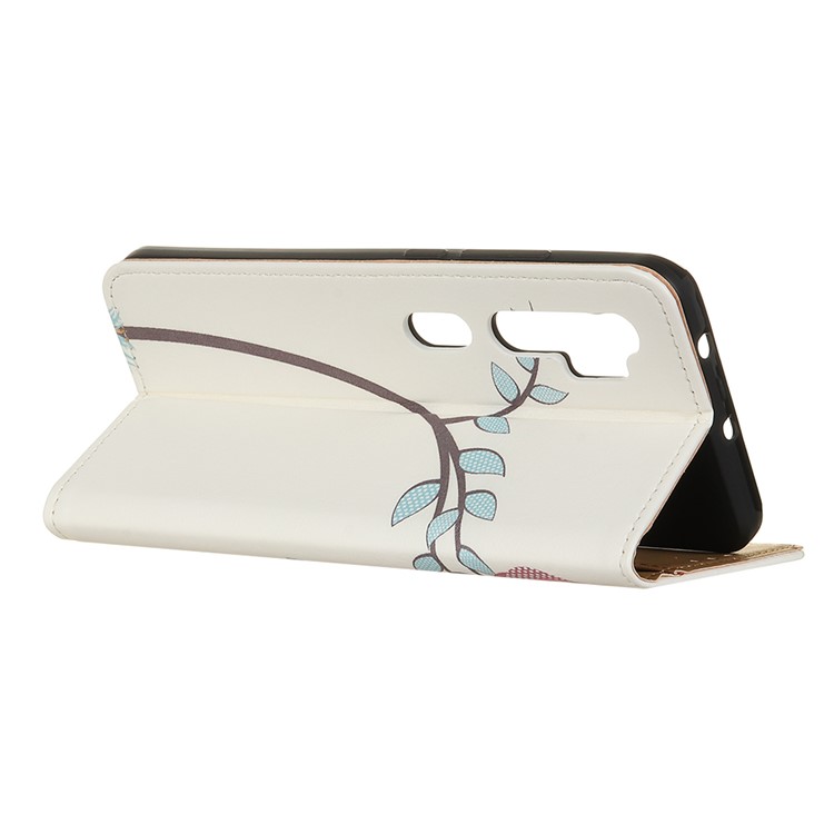 Pattern Printing PU Leather Wallet Stand Phone Case for Xiaomi Mi Note 10/CC9 Pro - Couple Owls-3