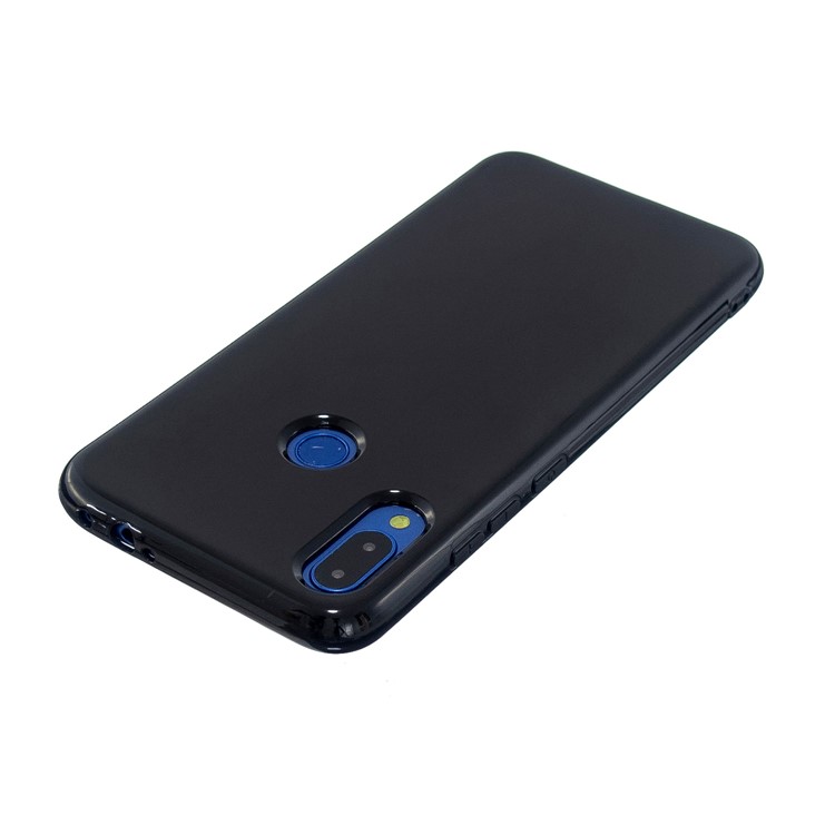 2.0mm Solid Color Glossy TPU Back Case for Xiaomi Redmi Note 7 / Note 7 Pro (India) / Note 7S - Black-3