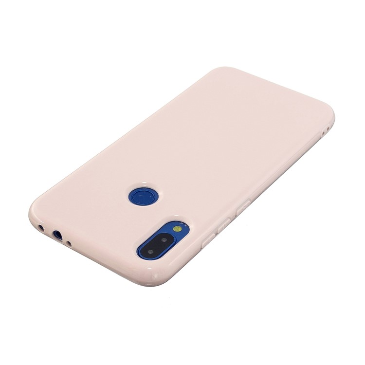 2.0mm Solid Color Glossy TPU Back Case for Xiaomi Redmi Note 7 / Note 7 Pro (India) / Note 7S - Light Pink-3