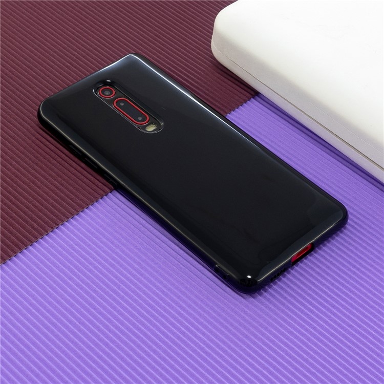 2.0mm Glossy Surface Soft TPU Phone Case for Xiaomi Redmi K20/K20 Pro/Mi 9T Pro/Mi 9T - Black-4