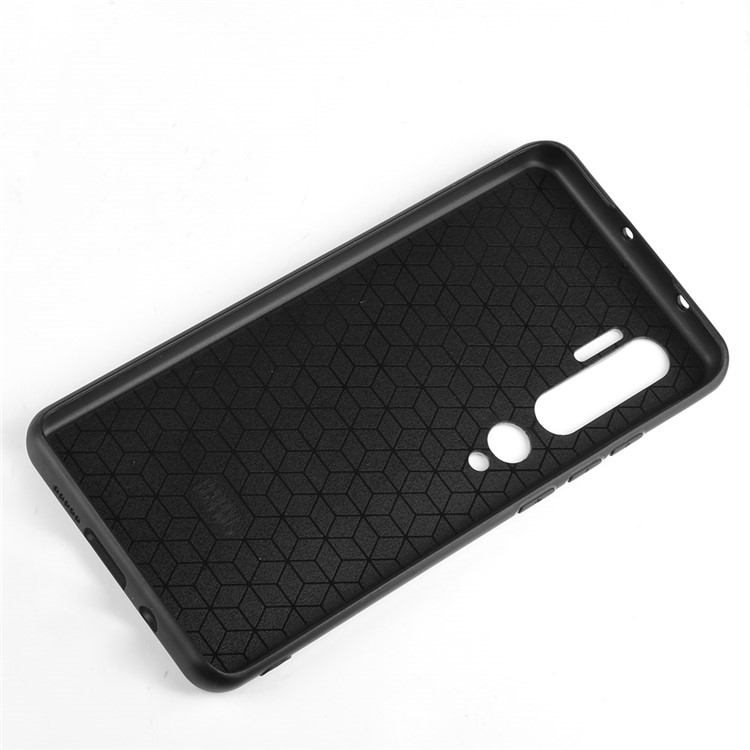 Leather Coated PC + TPU Hybrid Shell Phone Case for Xiaomi Mi CC9 Pro/Note 10/Note 10 Pro - Black-4