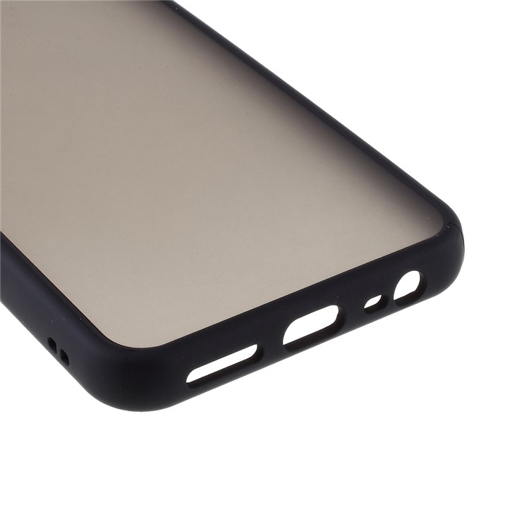 Matte Skin Drop-resistant PC + TPU Cell Phone Case for Xiaomi Redmi 8A - Black-6