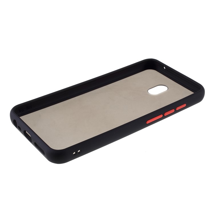 Matte Skin Drop-resistant PC + TPU Cell Phone Case for Xiaomi Redmi 8A - Black-7