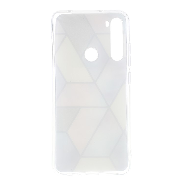 El Modelo De Mármol Caso Del IMD TPU Para Xiaomi Redmi Nota 8 - Estilo D-3