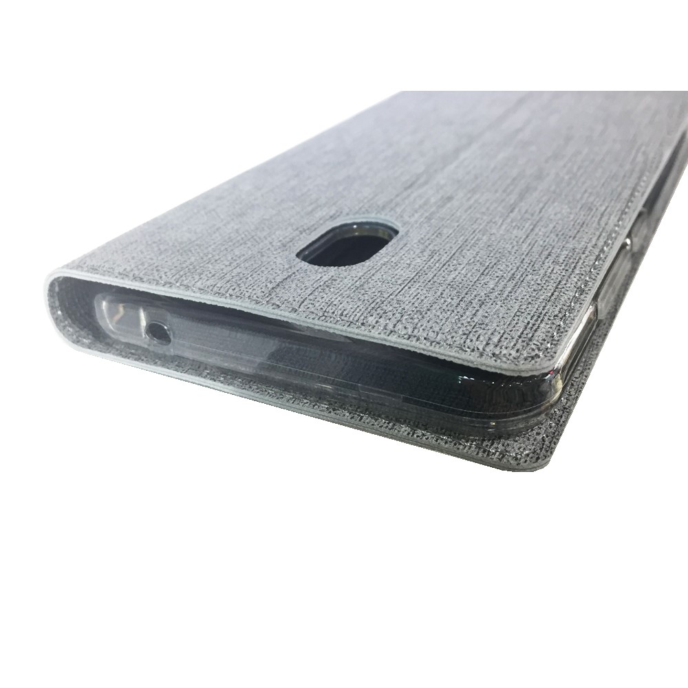 Vili DMX Corta de Textura Cruzada Case Móvil de Cuero Para Xiaomi Redmi 8a - Gris-13