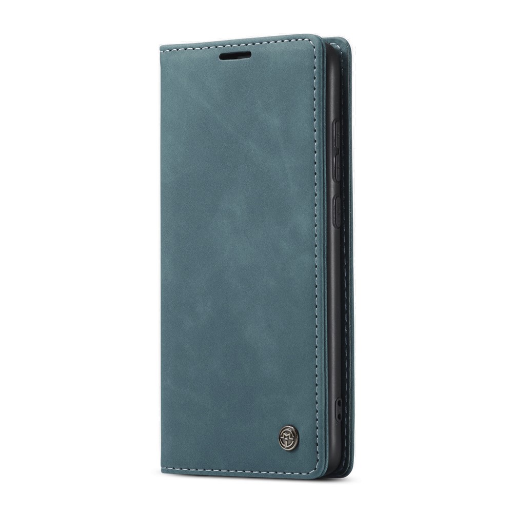CASEME 013 Series Cartera De Piel De Auto-absorción Cáscara Del Teléfono Del Caso Del Soporte Para Xiaomi Redmi Nota 8 Pro - Azul-3