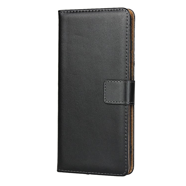 Genuine Leather Wallet Stand Phone Case for Xiaomi Redmi Note 8 Pro-3