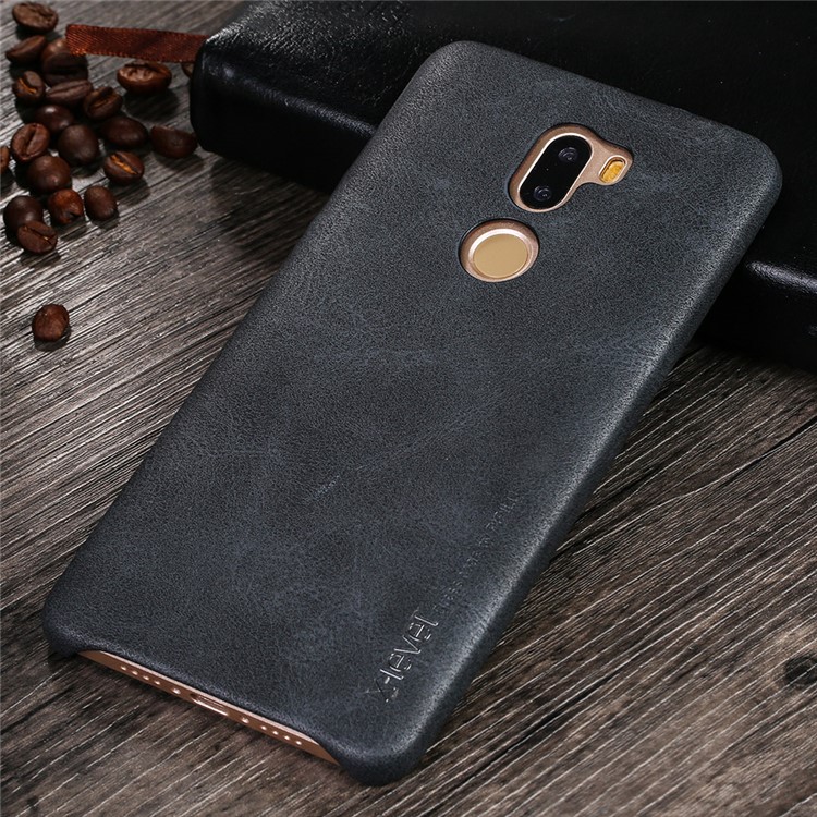 X-LEVEL for Xiaomi Mi 5s Plus Vintage Mobile Case (PU Leather + PC) - Black-4