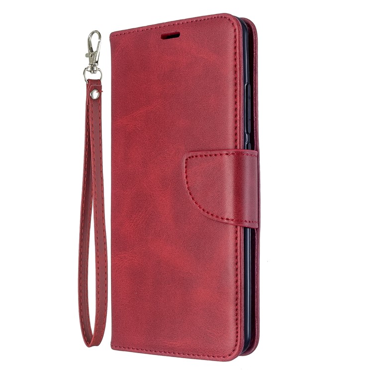 PU Leather Wallet Stand Case Shell for Xiaomi Mi CC9 Pro / Mi Note 10 Pro / Mi Note 10 - Red-2