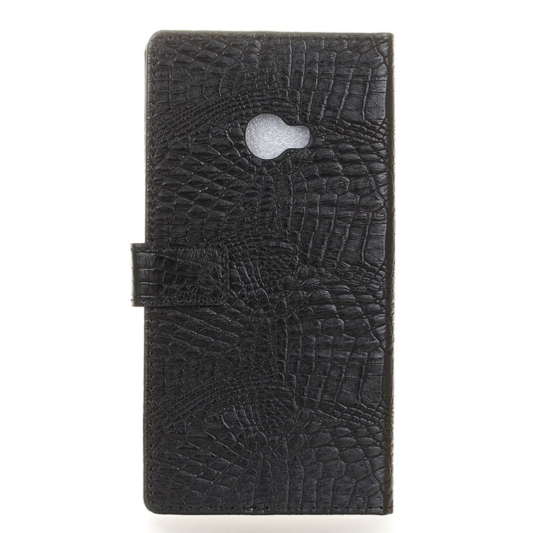 Crocodile Texture Wallet Leather Phone Case for Xiaomi Mi Note 2 - Black-2