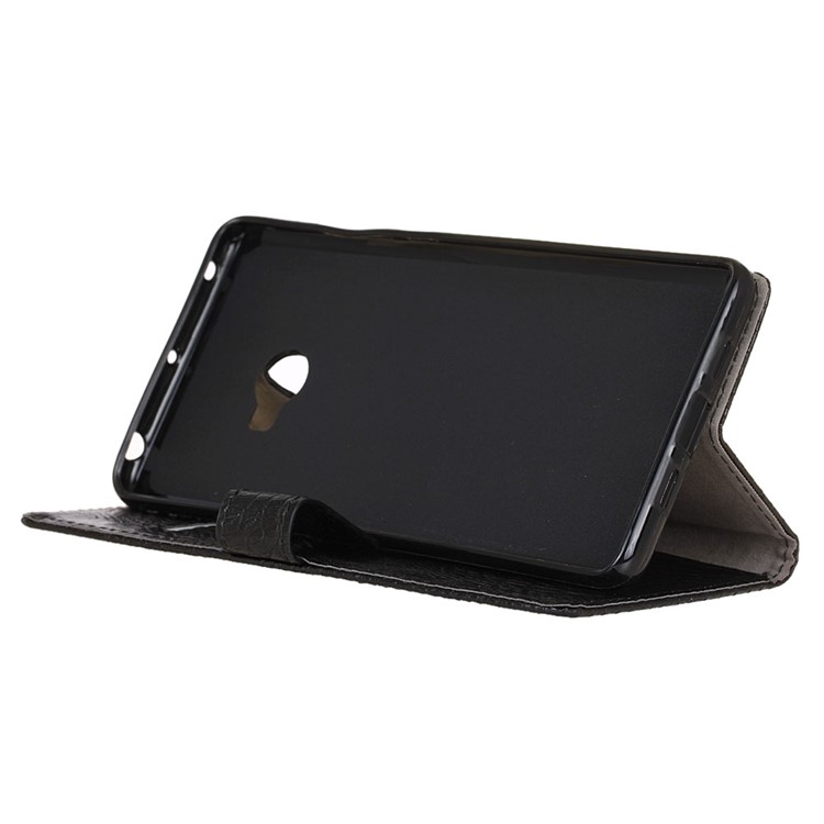 Crocodile Texture Wallet Leather Phone Case for Xiaomi Mi Note 2 - Black-4