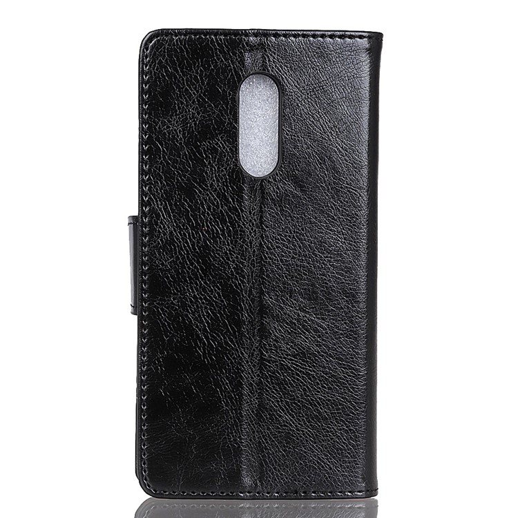 Nappa Skin Split Leather Wallet Case for Xiaomi Redmi K30/K30 5G - Black-10