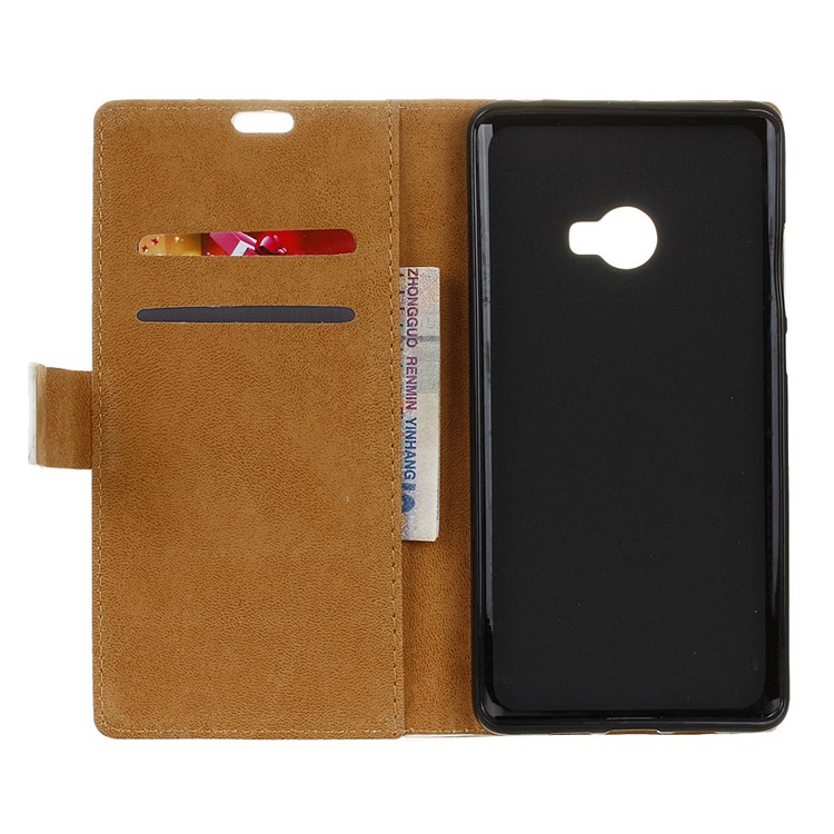 Patterned Leather Wallet Case for Xiaomi Mi Note 2 - Mini Owls Purple Background-6