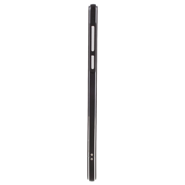 Screw Lock Plated Aluminium Alloy Bumper Case for Xiaomi Mi Mix - Black-3