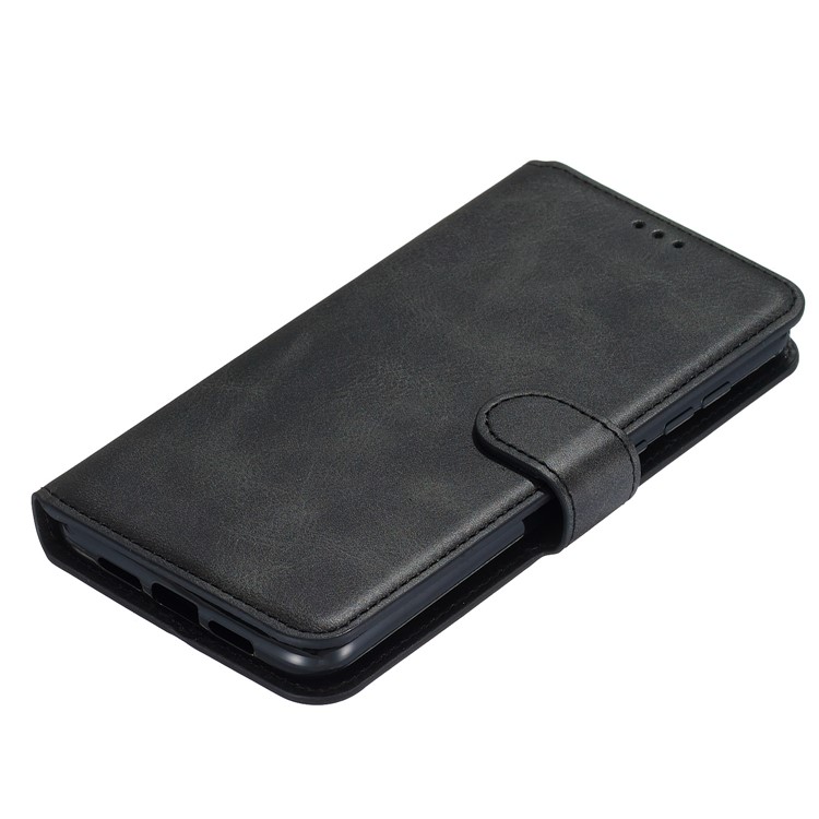 Leather Stand Case with Card Slots for Xiaomi Mi 9 Pro - Black-7