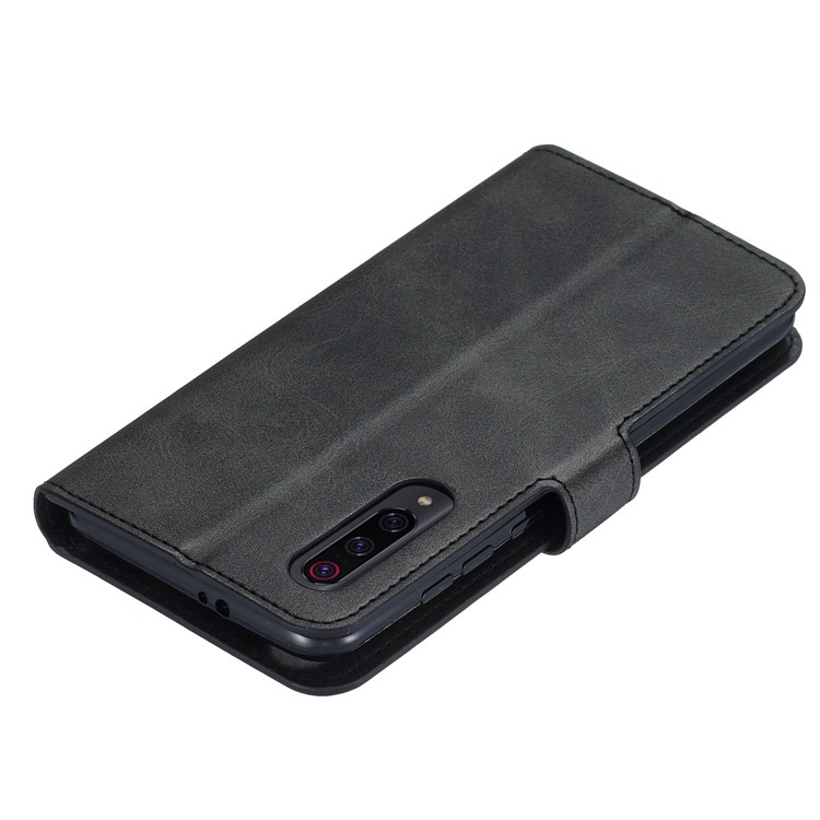 Leather Stand Case with Card Slots for Xiaomi Mi 9 Pro - Black-8