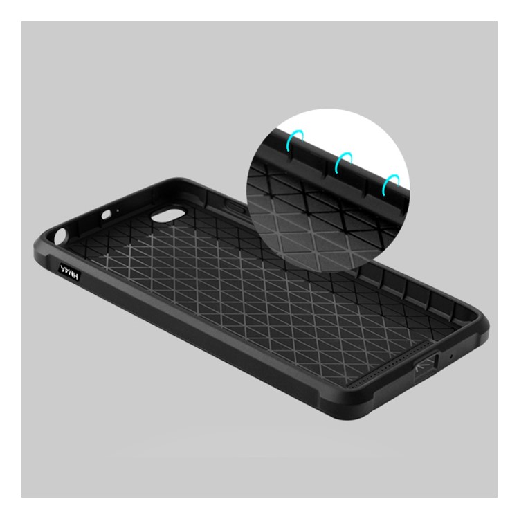 Auspicious Dragon Pattern Drop-proof Imprint TPU Case for Xiaomi Redmi 4a - Black-3