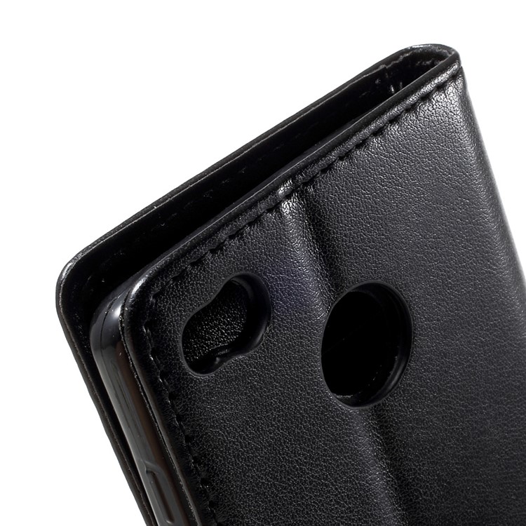 Imprinted Butterfly Flowers Leather Wallet Case for Xiaomi Redmi 3 Pro - Black-8