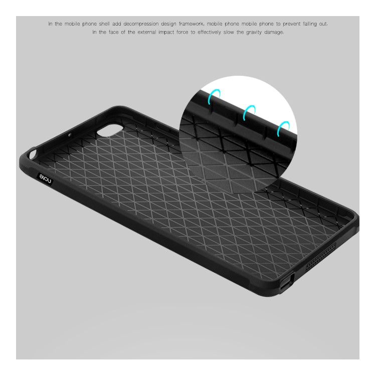 Auspicious Dragon Pattern Drop-proof Imprint TPU Case for Xiaomi Mi Note - Black-5