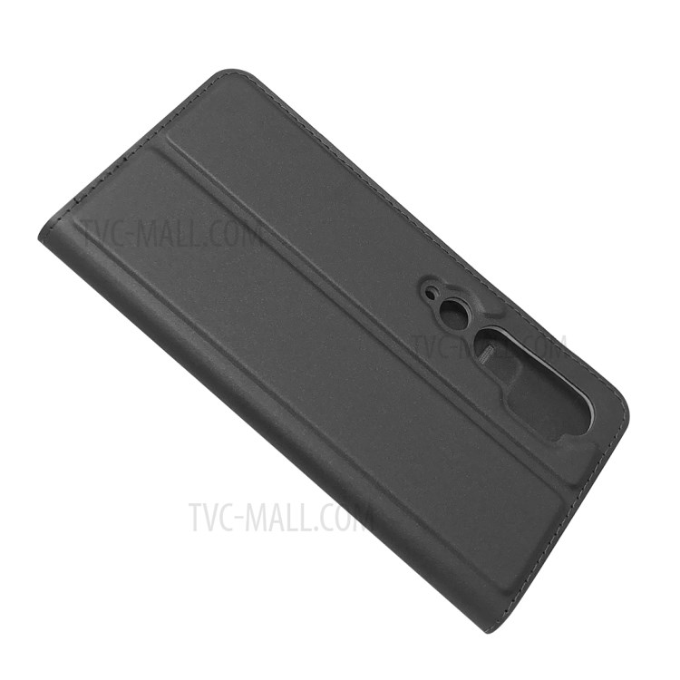 Magnetic Closure PU Leather Stand Cell Phone Case for Xiaomi Mi CC9 Pro / Mi Note 10 - Black-7