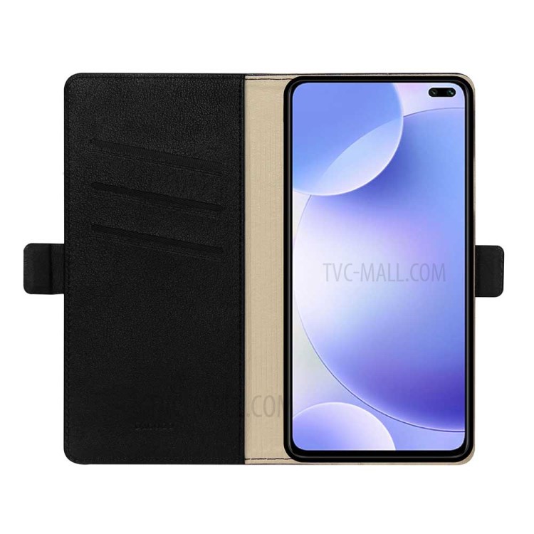 DZGOGO Milo Series Leather Wallet Case for Xiaomi Redmi K30 / K30 Pro - Black-4