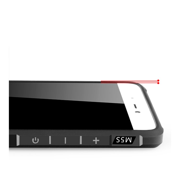 Auspicious Dragon Pattern Drop-proof Imprint TPU Cover for Xiaomi Mi 5s - Black-4