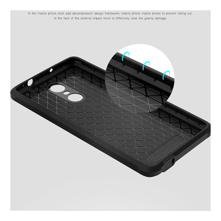 Auspicious Dragon Pattern Drop-proof Imprint TPU Case for Xiaomi Redmi Note 3 / Note 3 Pro - Black-5