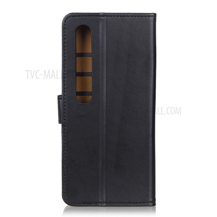 Wallet Stand Flip Leather Phone Case for Xiaomi Mi 10/Mi 10 Pro - Black-8
