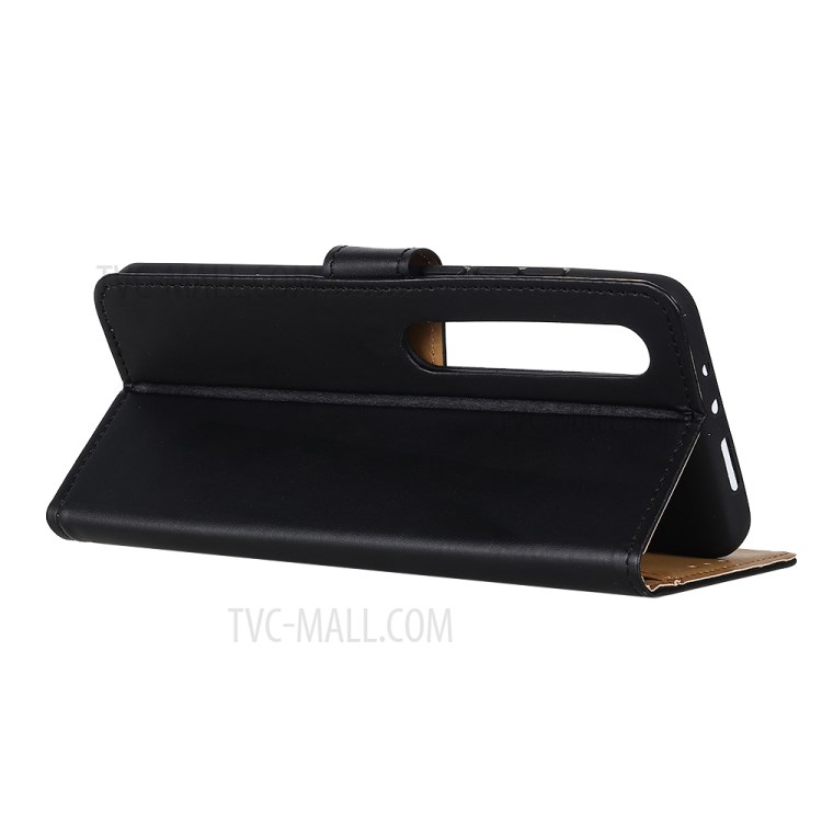 Wallet Stand Flip Leather Phone Case for Xiaomi Mi 10/Mi 10 Pro - Black-9