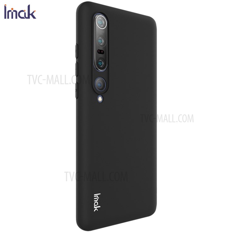 IMAK UC-1 Series Matte TPU Soft Phone Case for Xiaomi Mi 10 Pro - Black-3