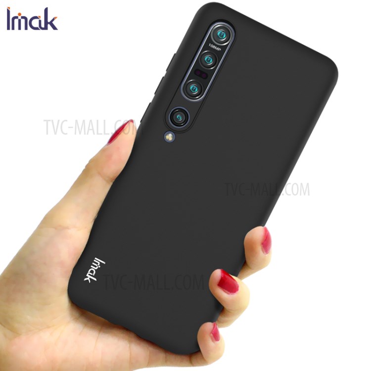 Cassa Del Telefono Morbida IMAK UC-1 Della Serie Opaca TPU Per Xiaomi Mi 10 Pro - Nero-6