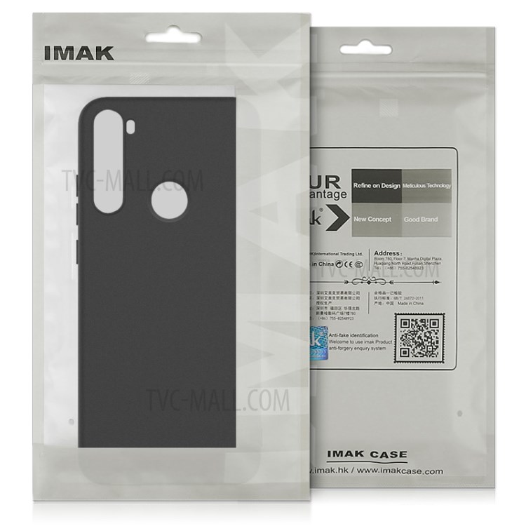 IMAK UC-1 Series Matte TPU Soft Phone Case for Xiaomi Mi 10 Pro - Black-9