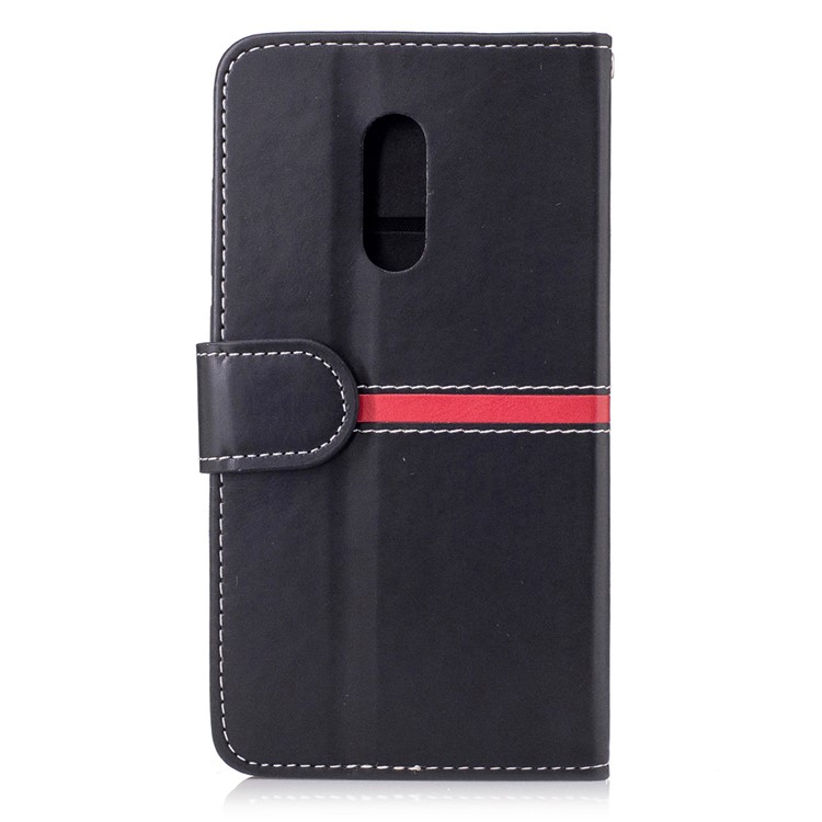 Wallet Leather Stand Phone Accessory for Xiaomi Redmi Note 4 with Lanyard - Black-2