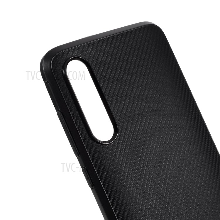 Anti-Rutsch-TPU Weicher Handyabdeckungsfall Für Xiaomi Mi 9 - Schwarz-4