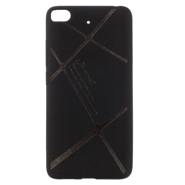 BOSILANG Lines Pattern Matte TPU Mobile Cover for Xiaomi Mi 5s - Black-1