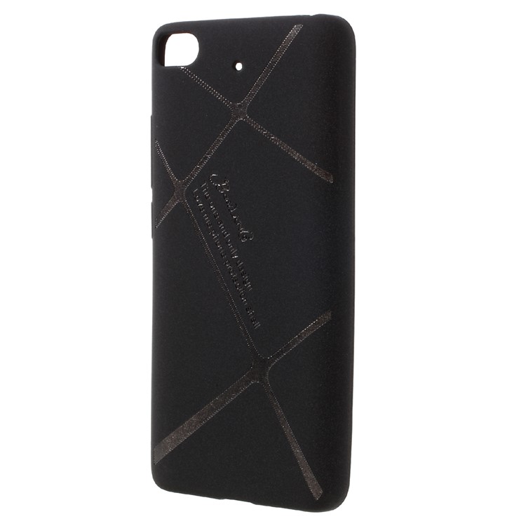 BOSILANG Lines Pattern Matte TPU Mobile Cover for Xiaomi Mi 5s - Black-2