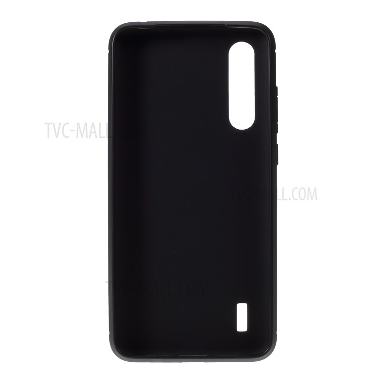 Carbon Fiber TPU Back Case for Xiaomi Mi CC9/Mi CC9 Meitu Edition/Mi 9 Lite - Black-3