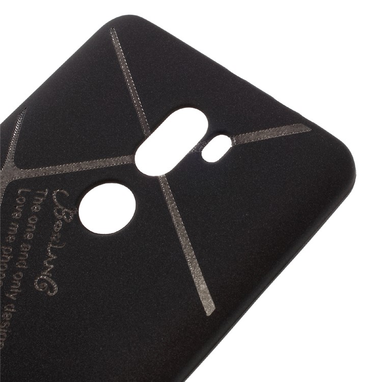BOSILANG Lines Pattern Mobile Case Matte TPU for Xiaomi Mi 5s Plus - Black-4
