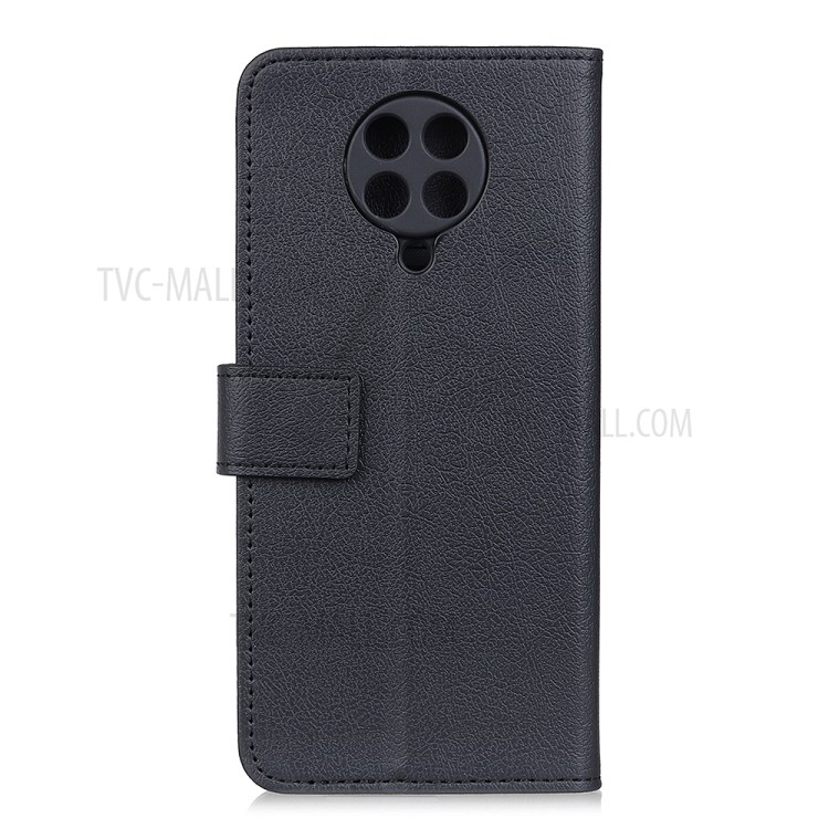 PU Leather Phone Shell for Xiaomi Redmi K30 Pro - Black-2