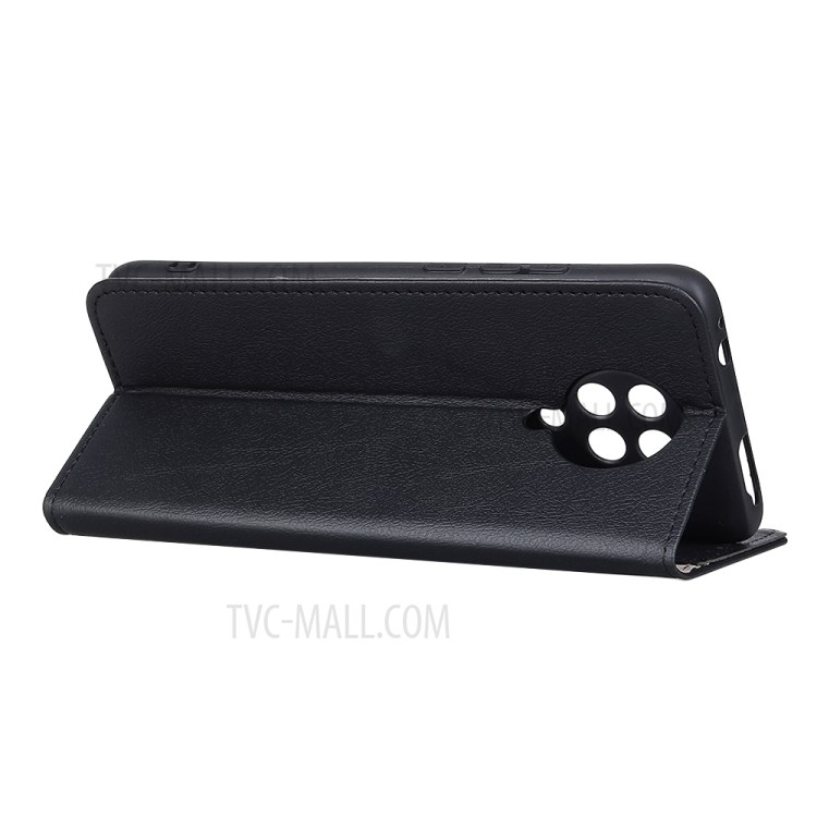 PU Leather Phone Shell for Xiaomi Redmi K30 Pro - Black-3