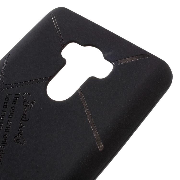 BOSILANG Lines Pattern Matte TPU Phone Case for Xiaomi Redmi 4/4 Prime - Black-4