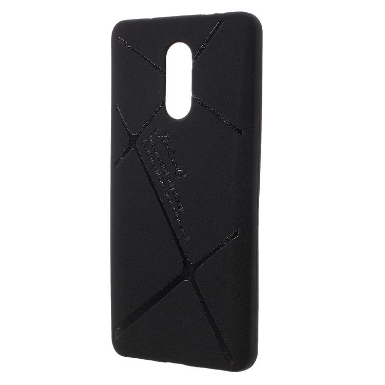 BOSILANG Lines Pattern Matte TPU Case for Xiaomi Redmi Pro - Black-2