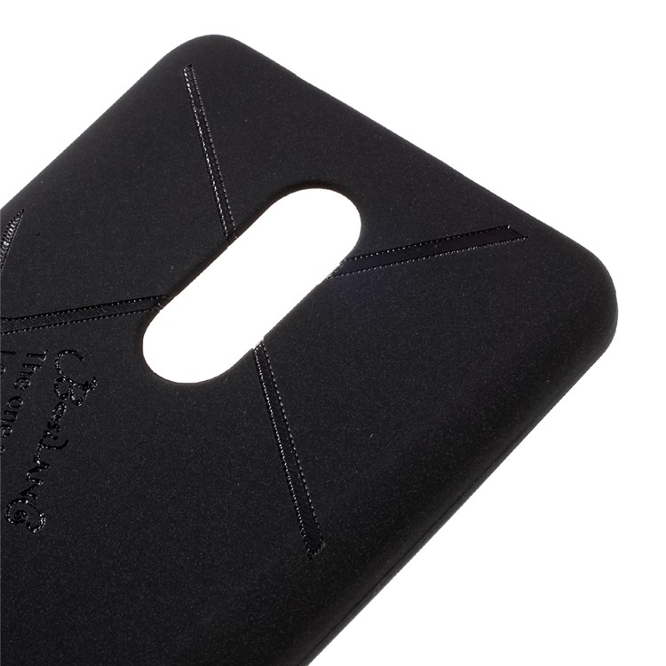 BOSILANG Lines Pattern Matte TPU Case for Xiaomi Redmi Pro - Black-4