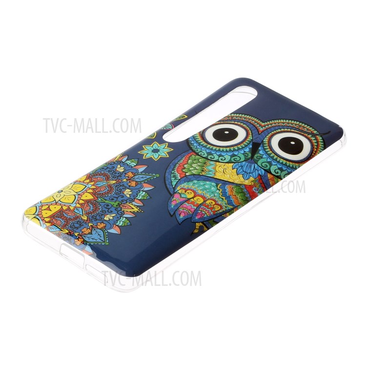 Noctilucent IMD TPU Phone Case for Xiaomi Mi 10 - Owl-2