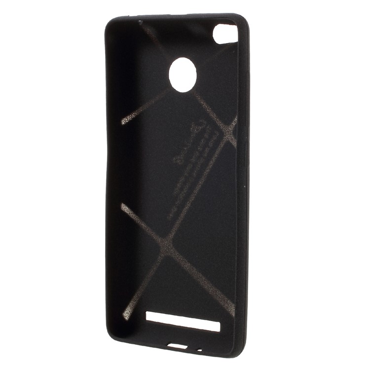 BOSILANG Lines Pattern Matte TPU Case for Xiaomi Redmi 3s - Black-3