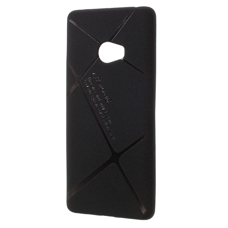 BOSILANG Lines Pattern Matte TPU Back Case for Xiaomi Mi Note 2 - Black-2