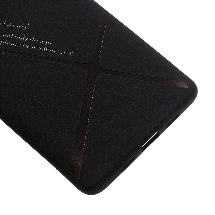 BOSILANG Lines Pattern Matte TPU Back Case for Xiaomi Mi Note 2 - Black-5